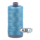 Aurifil Mako 28wt Cotton 750 m 820 yd. spool - 2815 Teal